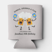 ディンク&ドリンクおもしろいマンガのビアマグスピックボール 缶クーラー (裏面)