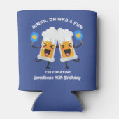 ディンク&ドリンクおもしろいマンガのビアマグスピックボール 缶クーラー (裏面)