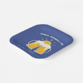 ディンク&ドリンクビールマグ応援ピックボール ペーパープレート (傾斜あり)