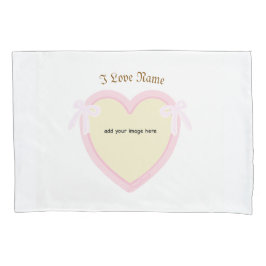 ディングスボーズ&ハート パーソナライズされた 枕カバー