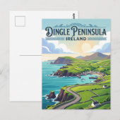 ディングル半島 アイルランド ポストカード (正面/裏面)