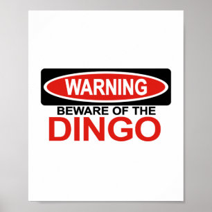 ディンゴに用心する ポスター