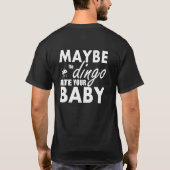 ディンゴのプロフィール-ポスター背部 Tシャツ (裏面)