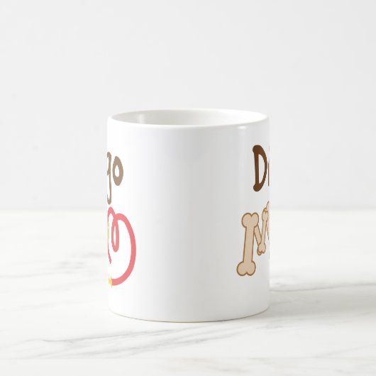ディンゴ犬の品種お母さんのギフト コーヒーマグカップ (中央)