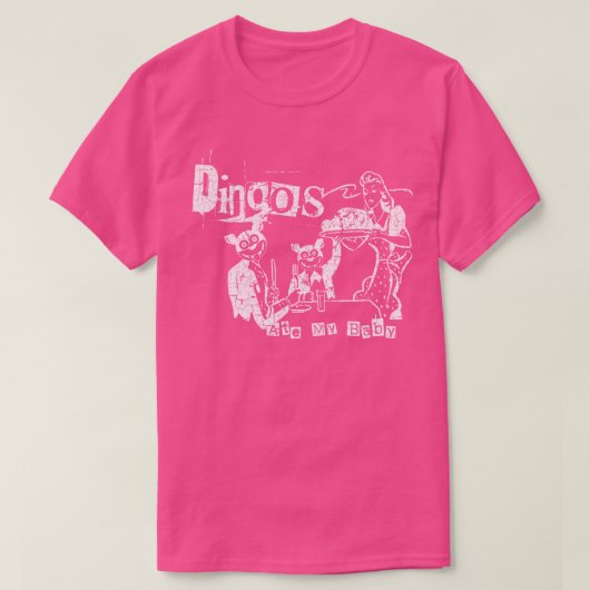 ディンゴ食べスマイバ Tシャツ (デザイン正面)