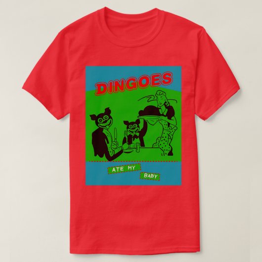 ディンゴ食べーミーベビー1 Tシャツ (デザイン正面)