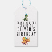 ディンスーア誕生日パーティ感謝していーギフトラベル ギフトタグ (正面)