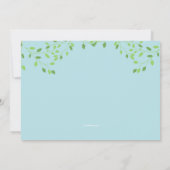 ディンデザート春-テーマ招待状 招待状 (裏面)