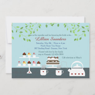 ディンデザート春-テーマ招待状 招待状