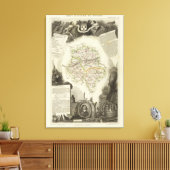 ディンドレ部とヤマネ部 キャンバスプリント (インサイチュ (リビング))