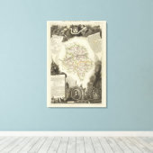 ディンドレ部とヤマネ部 キャンバスプリント (インサイチュ (ウッドフロア))