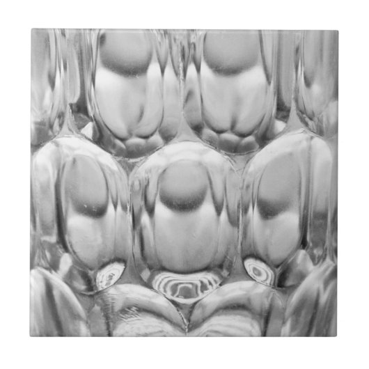 ディンプル印刷ビールグラス タイル (正面)