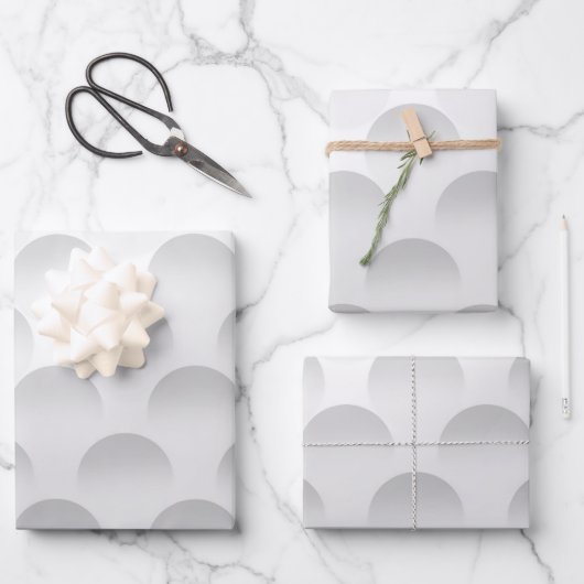 ディンプル式ゴルフボールパターン ラッピングペーパーシート (正面)