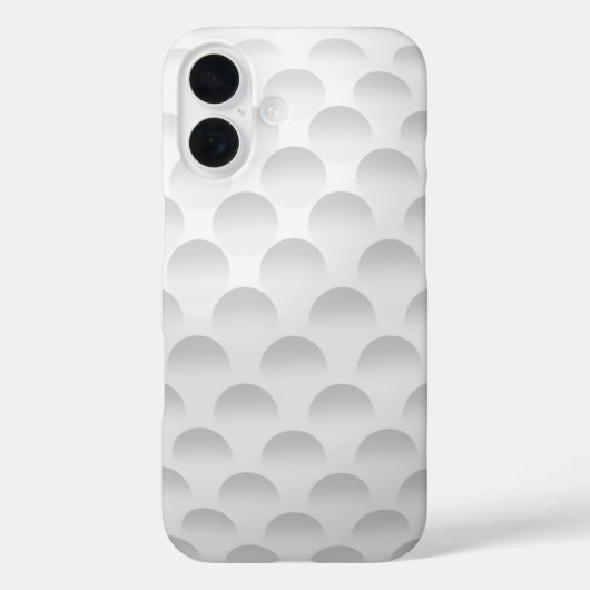 ディンプル式ゴルフボールパターン Case-Mate iPhoneケース (裏面)
