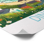 ディンルアイルランドポスターアイルランドプリント ポスター (角)