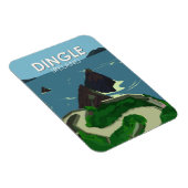 ディンルペニンシュラアイルランドトラベルヴィンテージ マグネット (右側)