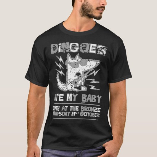 ディン食べゴーズマイベビーバフィザヴァンパイアスレイヤバンド Tシャツ (正面)