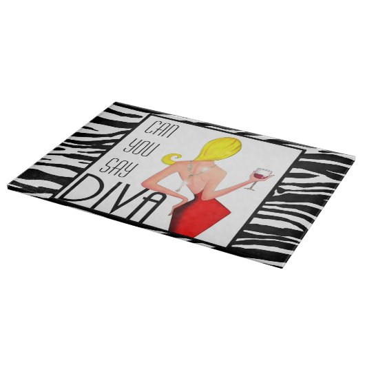 ディヴァって言える? カッティングボード (角)