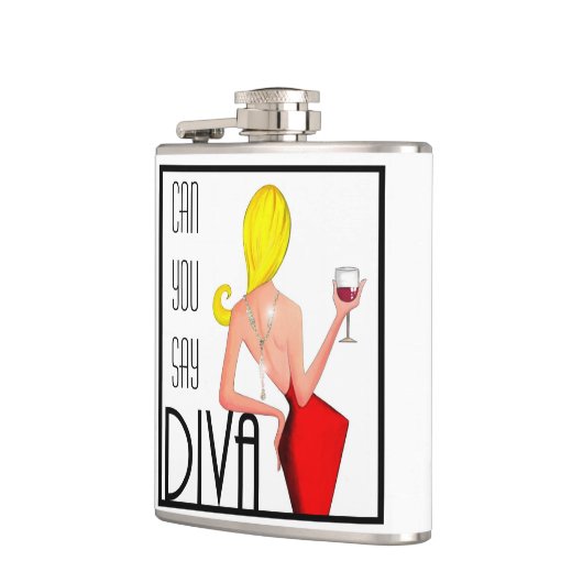 ディヴァって言える？ フラスク (左)