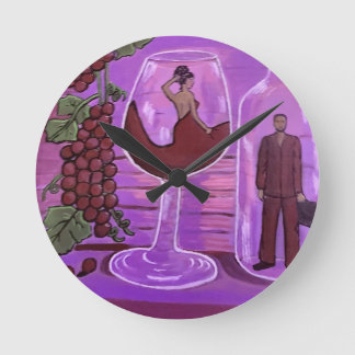 ディヴァインつながりクロ ラウンド壁時計