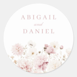 ディヴァインエレガンス:赤面ガーデン結婚フローラ ラウンドシール