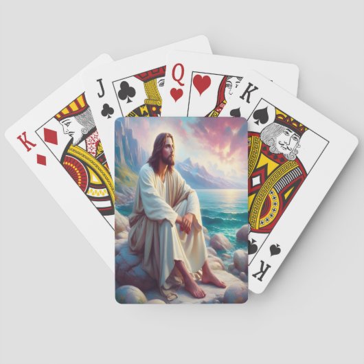 ディヴァインセレニティイエズバイザ海ショア トランプ (裏面)