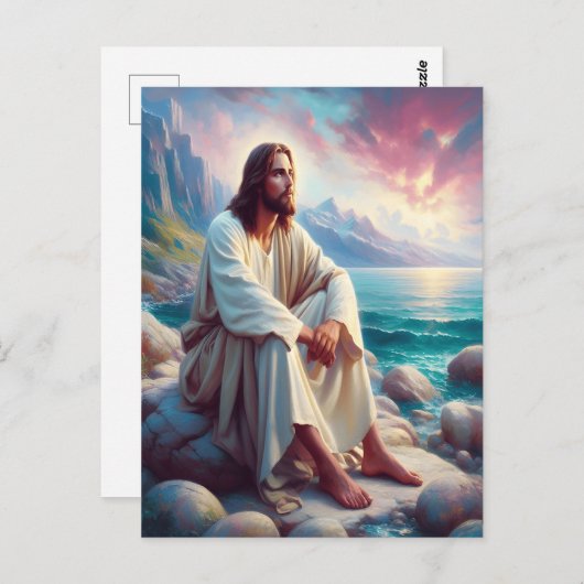 ディヴァインセレニティイエズバイザ海ショア ポストカード (正面/裏面)