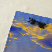 ディヴァインビーチサンセットインプエルトリコ ビーチタオル (インサイチュ)