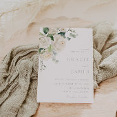 ディヴァインホワイトローゼオールシーズン結婚ズ 招待状