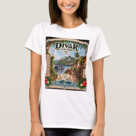 ディヴァル島 - マンドヴィ川の宝石 🏝️ Tシャツ