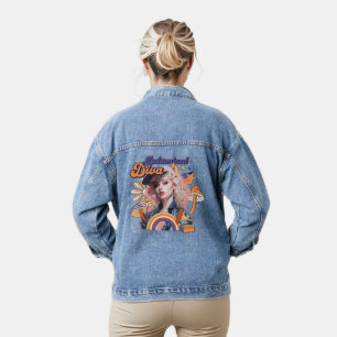 ディヴァーヴィンテージレトロ80s女性の日 デニムジャケット