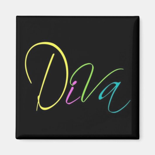 「ディヴァ」 マグネット (正面)