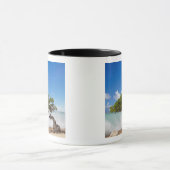 ディヴィディヴィツリー、イーグルビーチ、アルバカリブの、 マグカップ (中央)