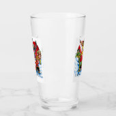 ディヴェハートスーパーヒーローズピントグラス タンブラーグラス (左)