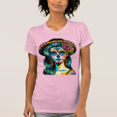 ディーアデロスムエルトスデイオブザデッドシャツ Tシャツ (正面)