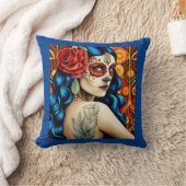 ディーアデロスムエルトス クッション (ブランケット)