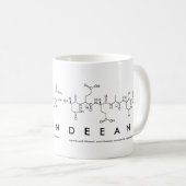 ディーアンペプチド名mug コーヒーマグカップ (正面右)