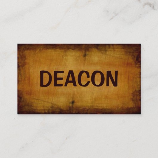ディーコンアンティーク名刺 名刺 (正面)