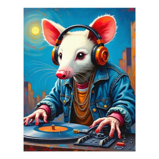 ディージェイオポッサム3 フォトプリント            (正面)