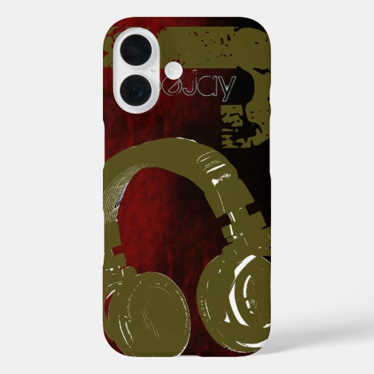 ディージェイカッコいいデザイン Case-Mate iPhoneケース (裏面)
