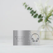 ディージェイ・シルバーシェードグリッター 名刺 (スタンド正面)