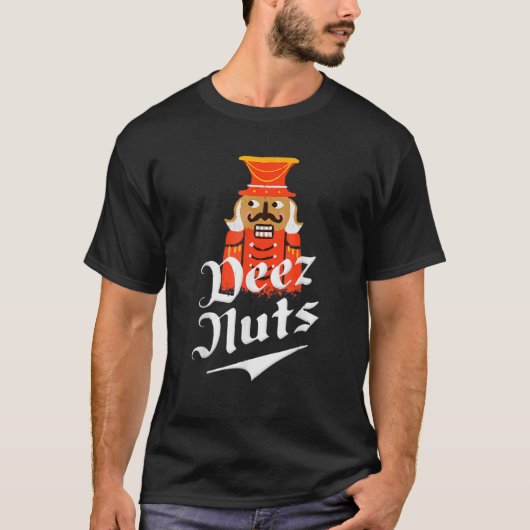 ディーズナッツくるみ割りナットメンズ Tシャツ (正面)