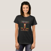 ディーズナッツくるみ割り醜いクリスマスセーターミーム Tシャツ (正面フル)