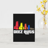 ディーズナッツ電気工男性へ士女性ギフト カード (黄色い花)