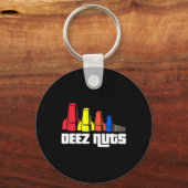 ディーズナッツ電気工男性へ士女性ギフト キーホルダー (正面)