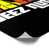 ディーズナッツ電気工男性へ士女性ギフト ポスター (角)