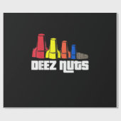 ディーズナッツ電気技師の贈り物 ラッピングペーパー (フラット)