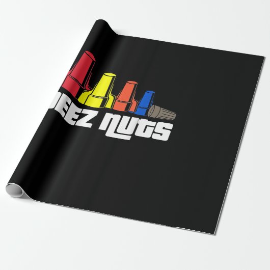 ディーズナッツ電気技師の贈り物 ラッピングペーパー (アンロールド)