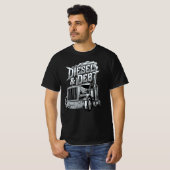 ディーゼルと負債 トラッカーギフト Tシャツ (正面フル)