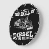 ディーゼルのにおいが大好き» Trucker ラージ壁時計 (傾斜)